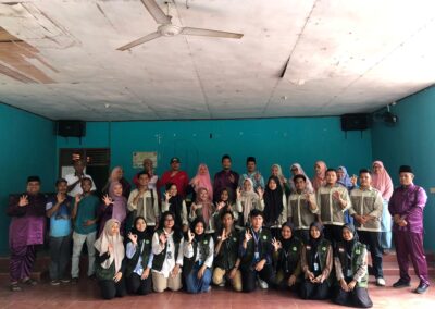 SILATURAHMI DAN PERKENALAN PEMERINTAH DESA DENGAN MAHASISWA KKN  TAHUN 2024