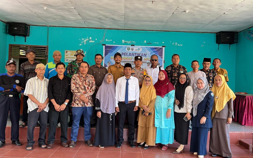 Pelantikan dan Pengambilan Sumpah Jabatan Sekretaris Desa Api – Api