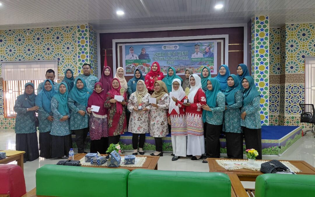 TP PKK Desa Api – Api Kembali Raih Juara I Lomba B2SA Tingkat Kecamatan Bandar Laksamana