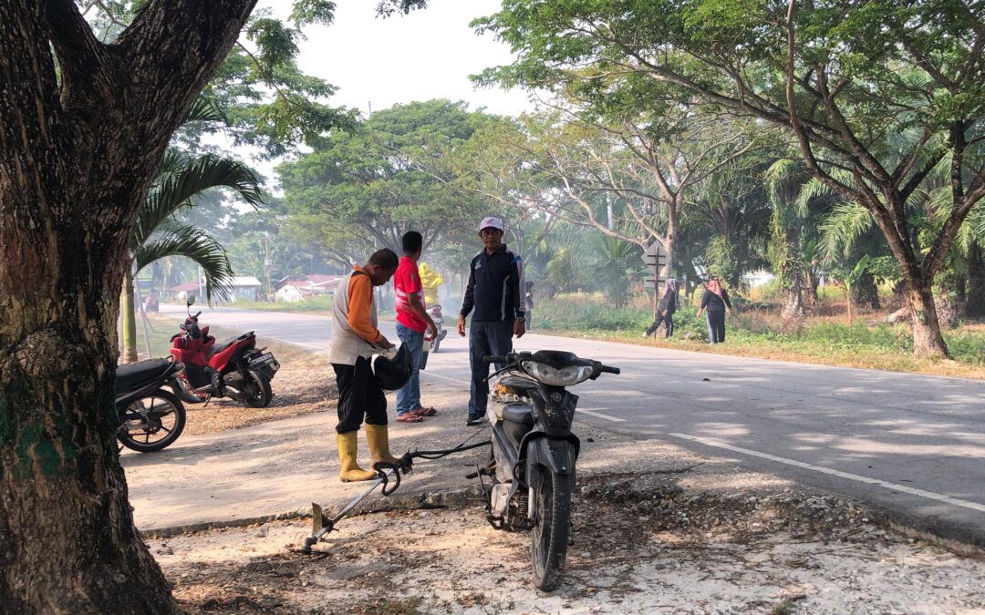 GOTONG ROYONG DALAM RANGKA MEMPERINGATI HARI JADI KABUPATEN BENGKALIS YANG KE-512 TAHUN 2024
